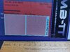 Zubehördecal, Warnstreifen r/w, 55°, 0,27mm, UV-Technik, III-IV, N