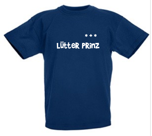 Kinder T-Shirt ★ Lütter Prinz
