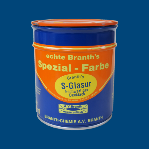 Branth's S-Glasur RAL5010 enzianblau 750ml