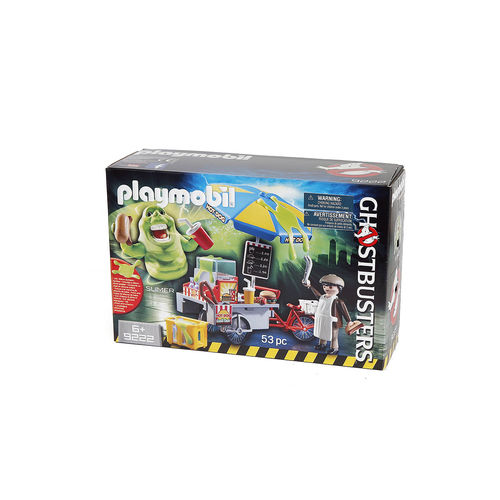 Playmobil 9222 Slimer con Stand de Hot Dog ¡Ghostbusters!