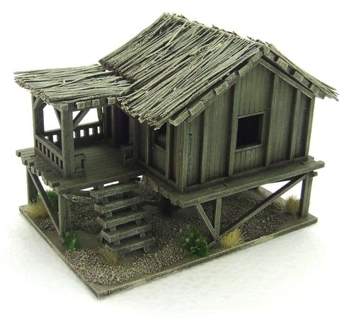 Planked Style Village House