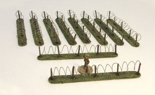 Barbed Wire Fencing Pack (Grass)