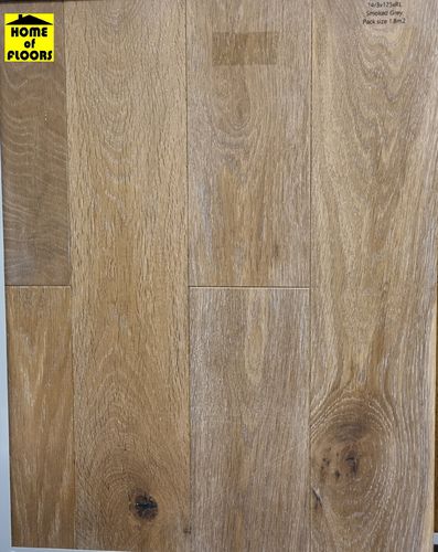 Cantillon Engineered Smoked Grey Oak 125mm Brushed & Oiled £45.99/m2