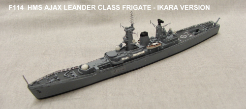 1/700th Scale HMS Ajax Ikara Leander