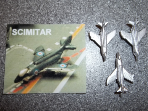 Scimitar Jet - Fixed Wings (Pack of 3)