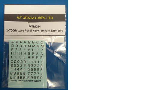 Royal Navy Pennant Numbers