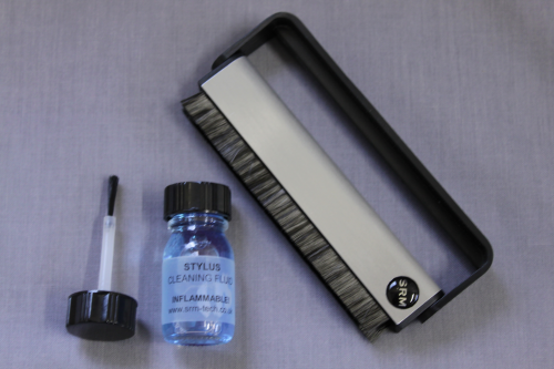 Anti-Static Carbon Fibre Record Brush & Stylus Cleaning Kit Package