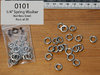 Thin Width Spring Washers (Stainless Steel) - 1/4" (per 20)
