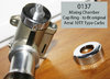 Mixing Chamber Cap Ring to fit original Amal 10TT Carbs (chromed brass) - Each