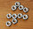 1/4" BSC Machined Nut - Stainless: Pack of 10