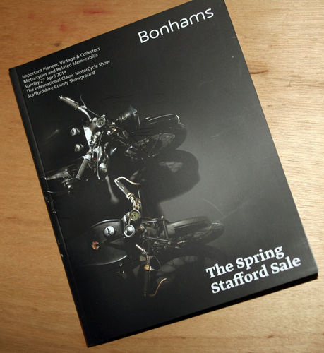 Bonhams Catalog - 27th October 2014: Staffordshire Motorcycle Auction