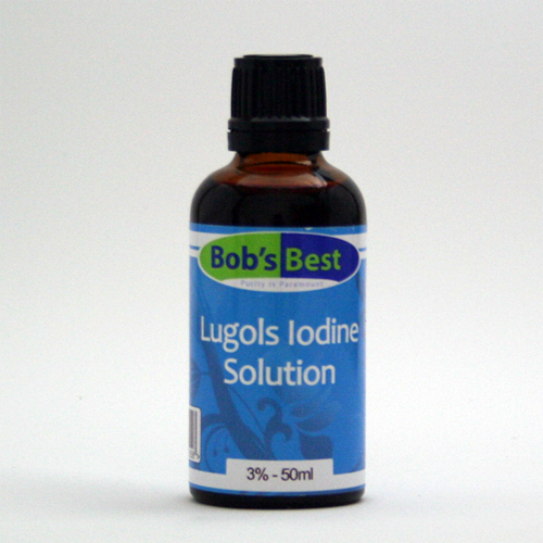 Lugol's Iodine Solution - 50ml - 3%