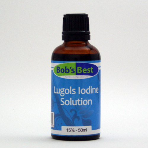 Lugol's Iodine Solution - 50ml - 15%