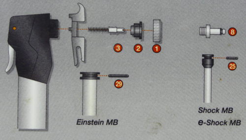 Einstein Master Blaster with Smart head parts