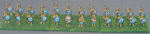 10mm Roman Auxiliary infantry of late 1st and early 2nd centuries AD.