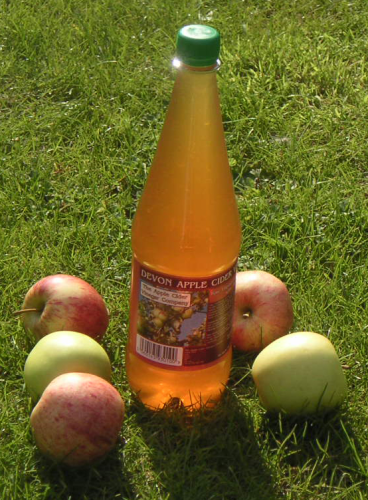 1 Litre Apple Cider Vinegar with 'Mother' (Plastic Bottle)