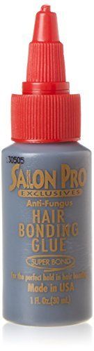 Salon Pro Black Hair Bonding Glue 60ml