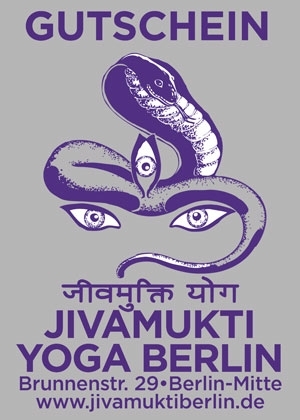 Geschenkgutschein In Class Private (ICP) Advanced Certified Jivamukti Yoga Teacher