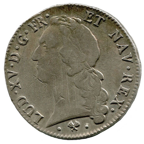 Ludwig XV., 1715-1723-1774 Ecu 1769 L
