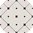 Musterfliese Cevica Tender Decor 3 Black & White 20x20 cm Achteck matt