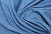 Rippstrick 3,80€/m²  Schlauchstoff blau Baumwolle FF8