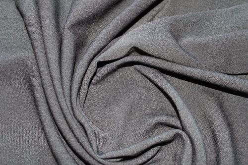 2,00m leichter Kleiderstoff  4,00€/m²  Polyester, Viskose, dunkel graubraun AB51.1