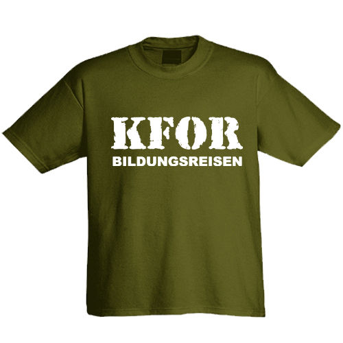 Klæd T-Shirt "KFOR"