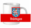 Tasse "Flagge Thüringen"