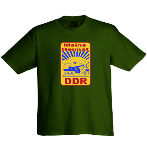 Maglietta "Meine Heimat DDR"