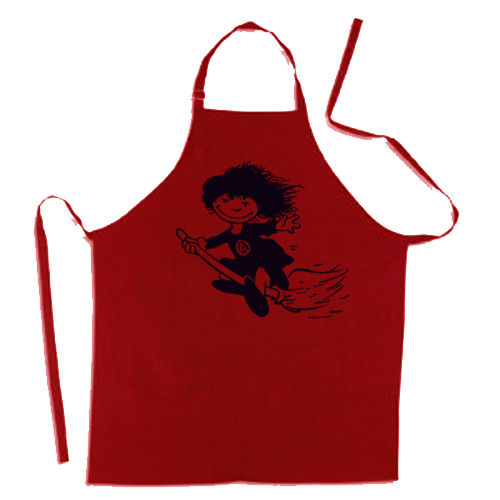 Kitchen apron "Anarchy witch"