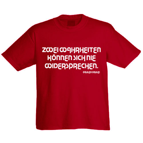 Klæd T-Shirt "Galileo Galilei"