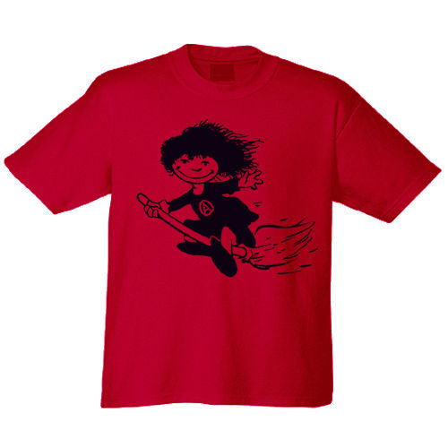 Camiseta de niño "Anarquía bruja"