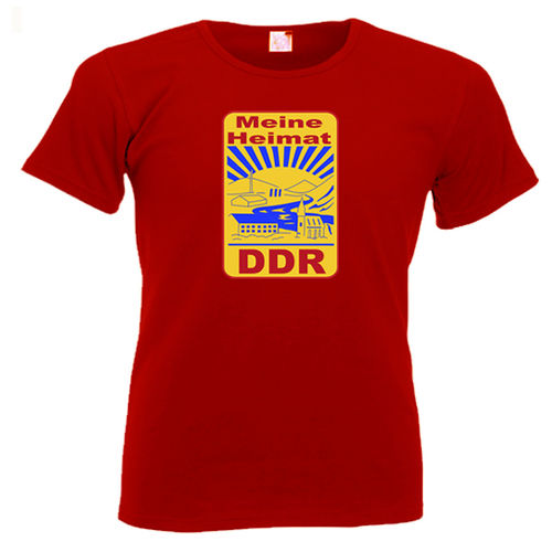 Dame Shirt "Meine Heimat DDR"