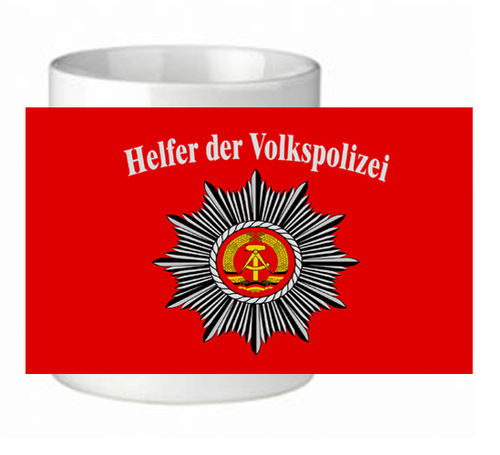 Taza De Café "Helfer der Volkspolizei"