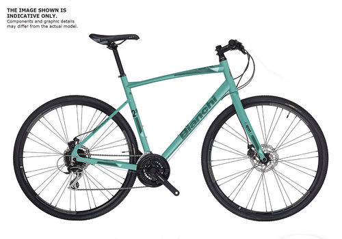 Bianchi C-Sport 2.5 Acera Disc 55cm Celeste