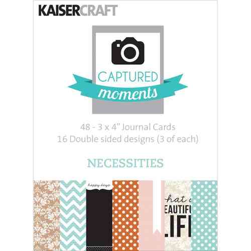 Necessities Double-Sided Cards 3"X4"