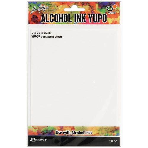 Tim Holtz Alcohol Ink Translucent Yupo Paper 5"x7"