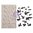 Finnabair Decor Moulds 5"X8" - Flocking Birds