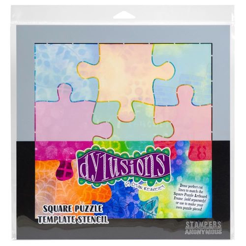 Dyan Reaveley's Dylusions Square Puzzle Template