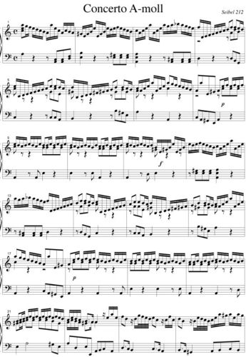 Johann David Heinichen: Concerto in a