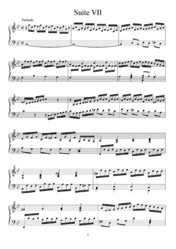Johann Mattheson: Pieces de clavecins
Heft2: 6 Suiten