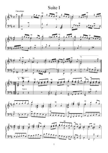 Nicolas Siret (1663-1754):
Pieces de clavecin
