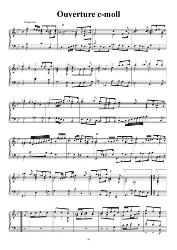 Johann Samuel Endler: (1694-1762):
Orchesterwerke