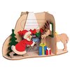 Bastelset 'Rauchhaus Weihnachtsmann mit Elch' 10190 - EAN 4250988701901