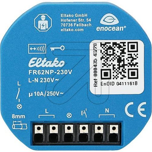 Eltako Funk-Relaisaktor FR62NP-230V - EAN 4010312320464