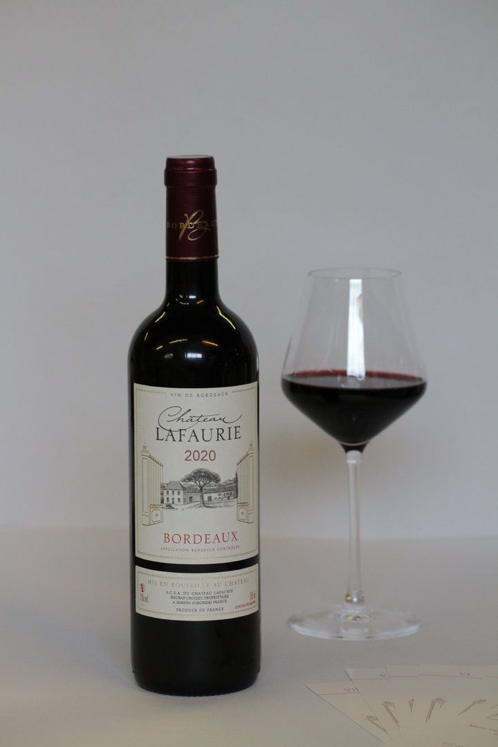 3 bouteilles - Bordeaux Rouge 2020