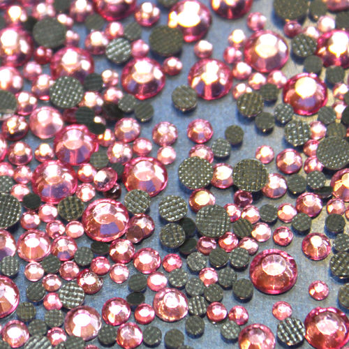 500 Strass s10 hotfix 2,9 mm couleur n°124 rose clair