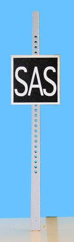 ABE 433 : Pancarte SAS