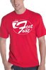 T SHIRT HOMME Rouge "Feet and Foot 2013" modèle 2.