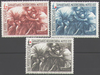 Satz 459-461 Rotes Kreuz Vatikan Poste Vaticane Briefmarken